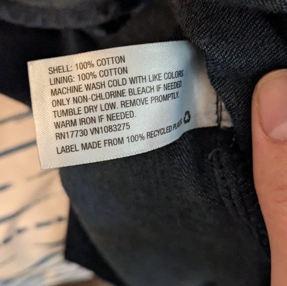 A New Day Dark Blue Denim Top - Picture 6 of 7